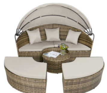 Lounge Bed, Easy Chill DKD Home Decor