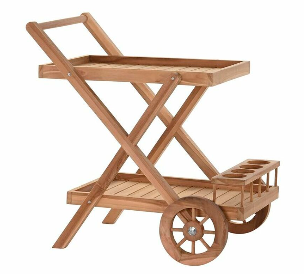 Serveerkar Woody DKD Home Decor