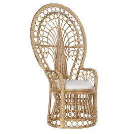Rotan lounge stoel DKD Home Decor