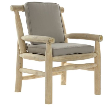 Lounge Clubstoel Nature DKD Home Decor